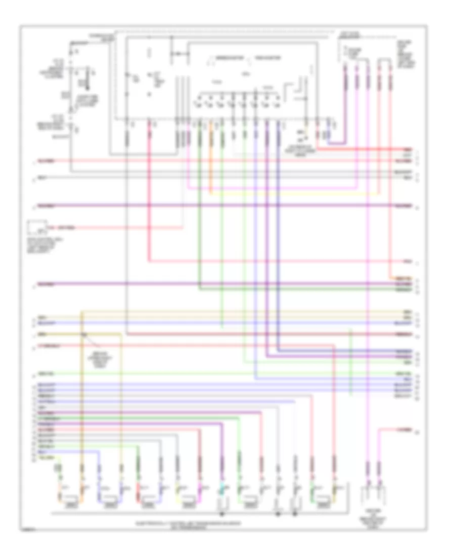 4.0L, Engine Performance Wiring Diagram (4 of 6) for Toyota 4Runner Limited 2005
