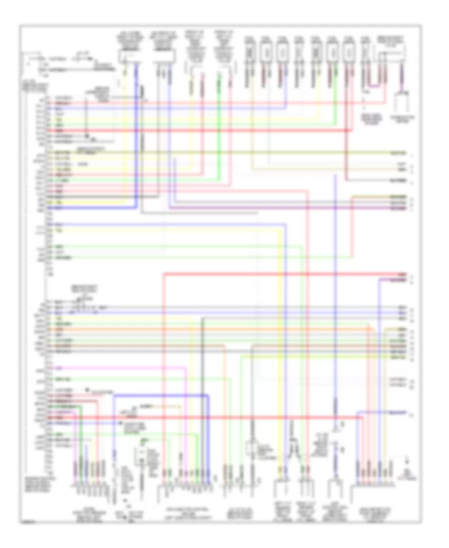 4.7L, Engine Performance Wiring Diagram (1 of 6) for Toyota 4Runner Limited 2005