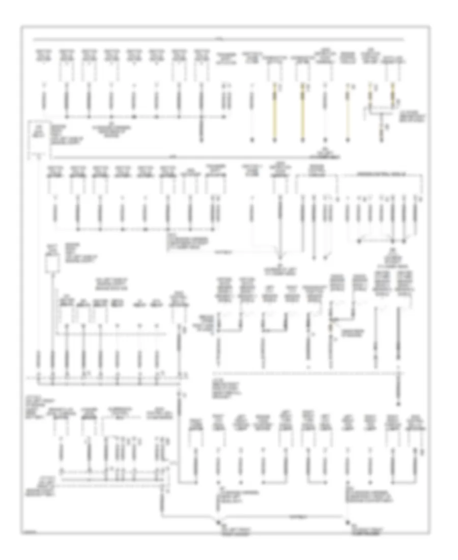 Ground Distribution Wiring Diagram 1 of 3 for Toyota 4Runner Limited 2005