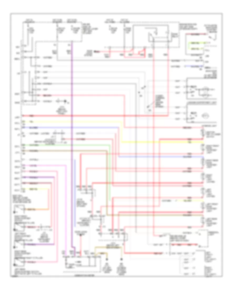 Courtesy Lamps Wiring Diagram for Toyota 4Runner Limited 2005