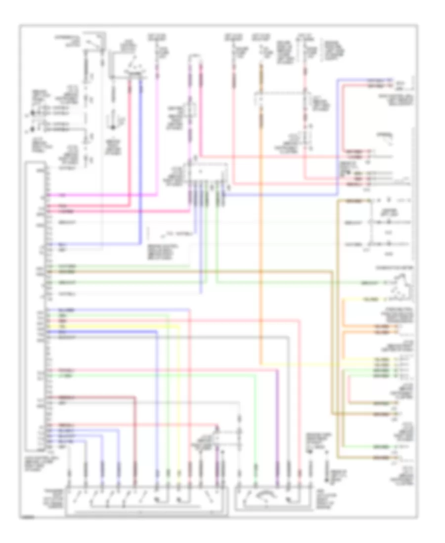 4 0L 4WD Wiring Diagram for Toyota 4Runner Limited 2005