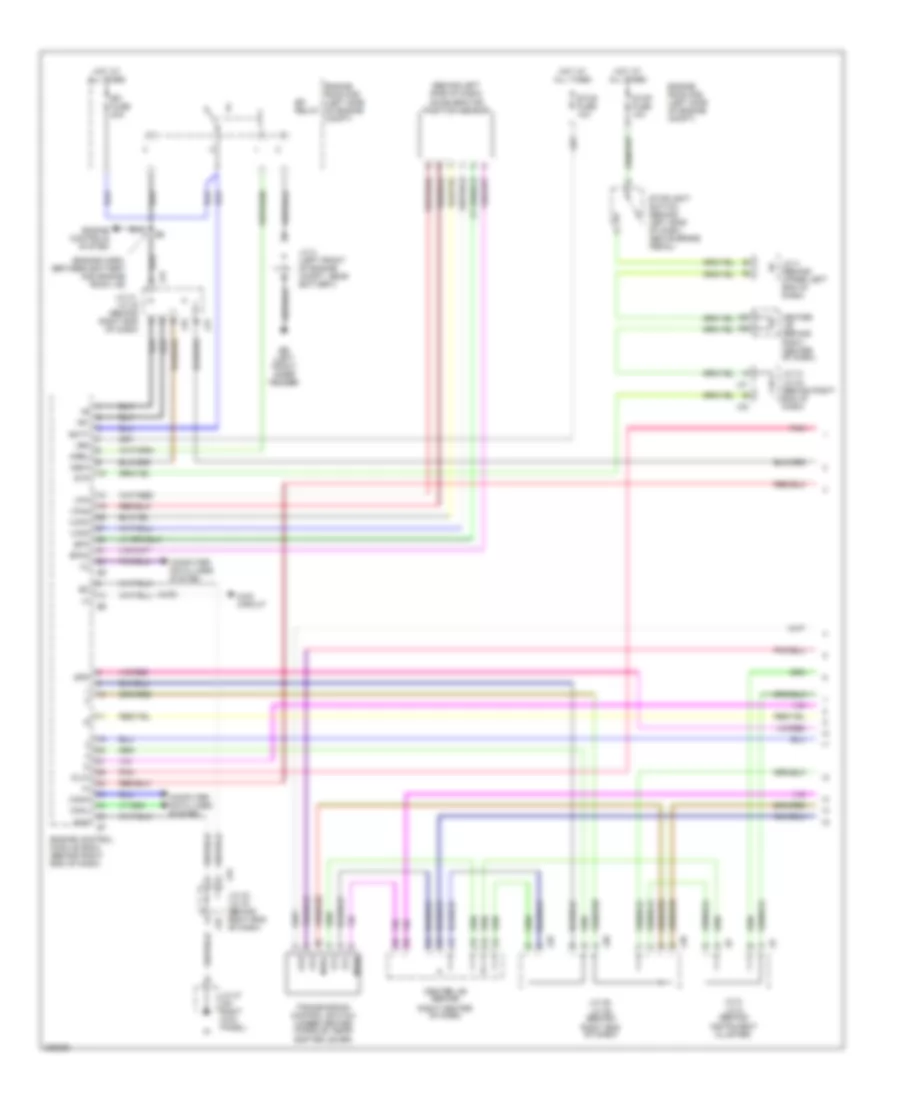 4.7L, AT Wiring Diagram (1 of 3) for Toyota 4Runner Limited 2005