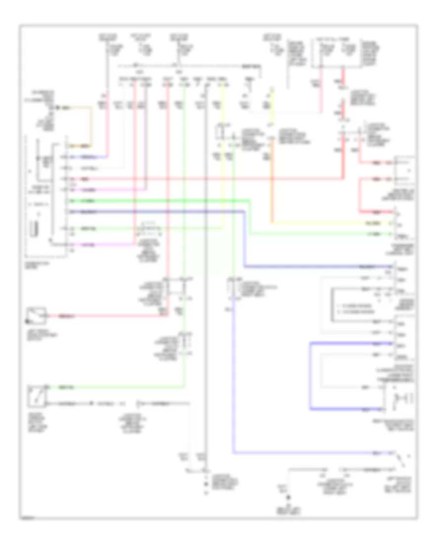 Chime Wiring Diagram for Toyota 4Runner Limited 2005
