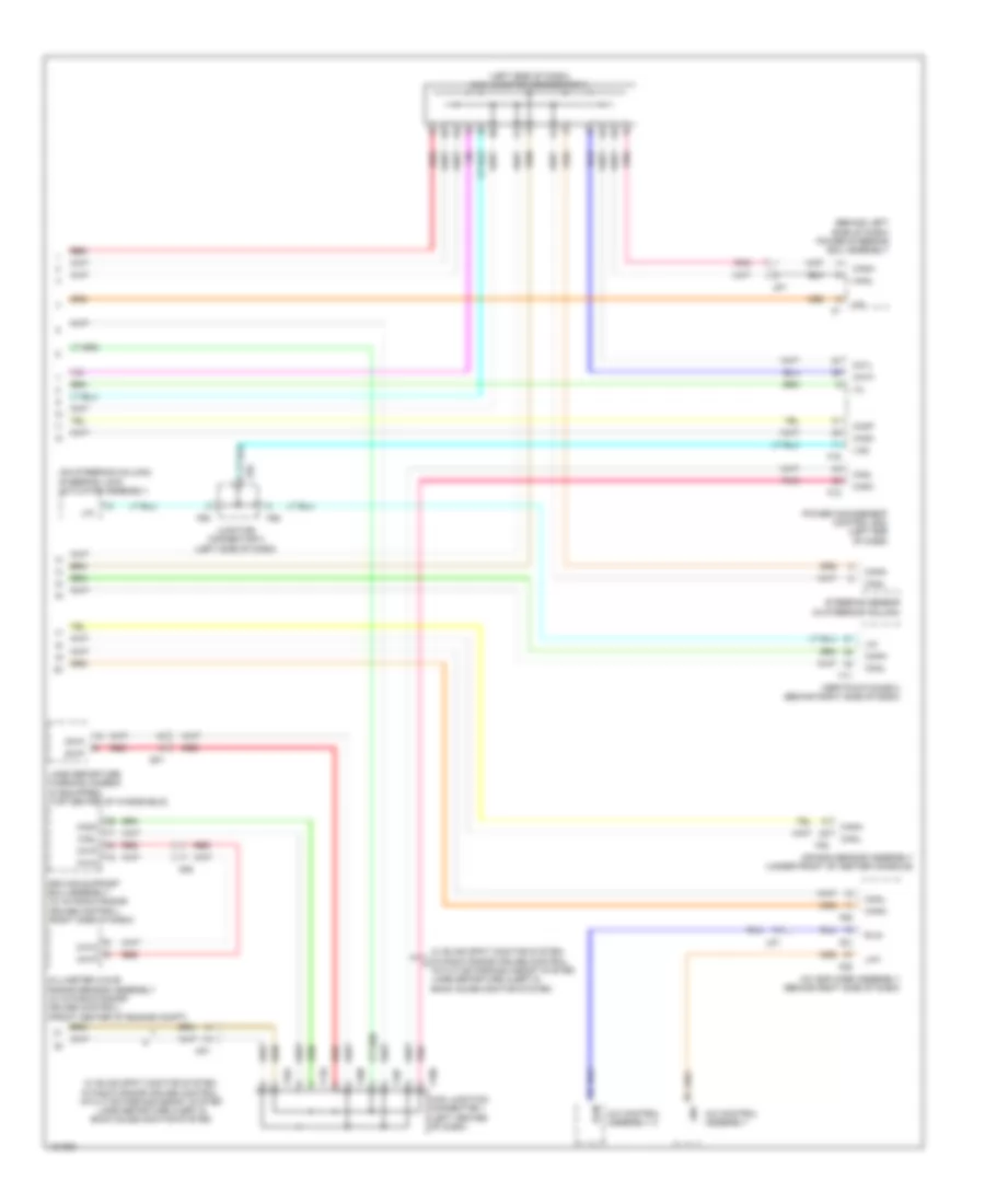 Computer Data Lines Wiring Diagram, Hybrid (3 of 3) for Toyota Highlander Limited 2014