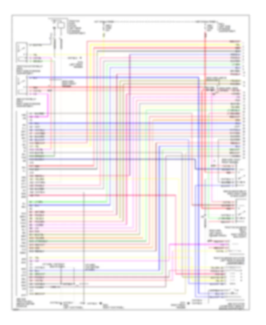 Anti lock Brake Wiring Diagrams with Traction Control 1 of 3 for Toyota Supra 1996