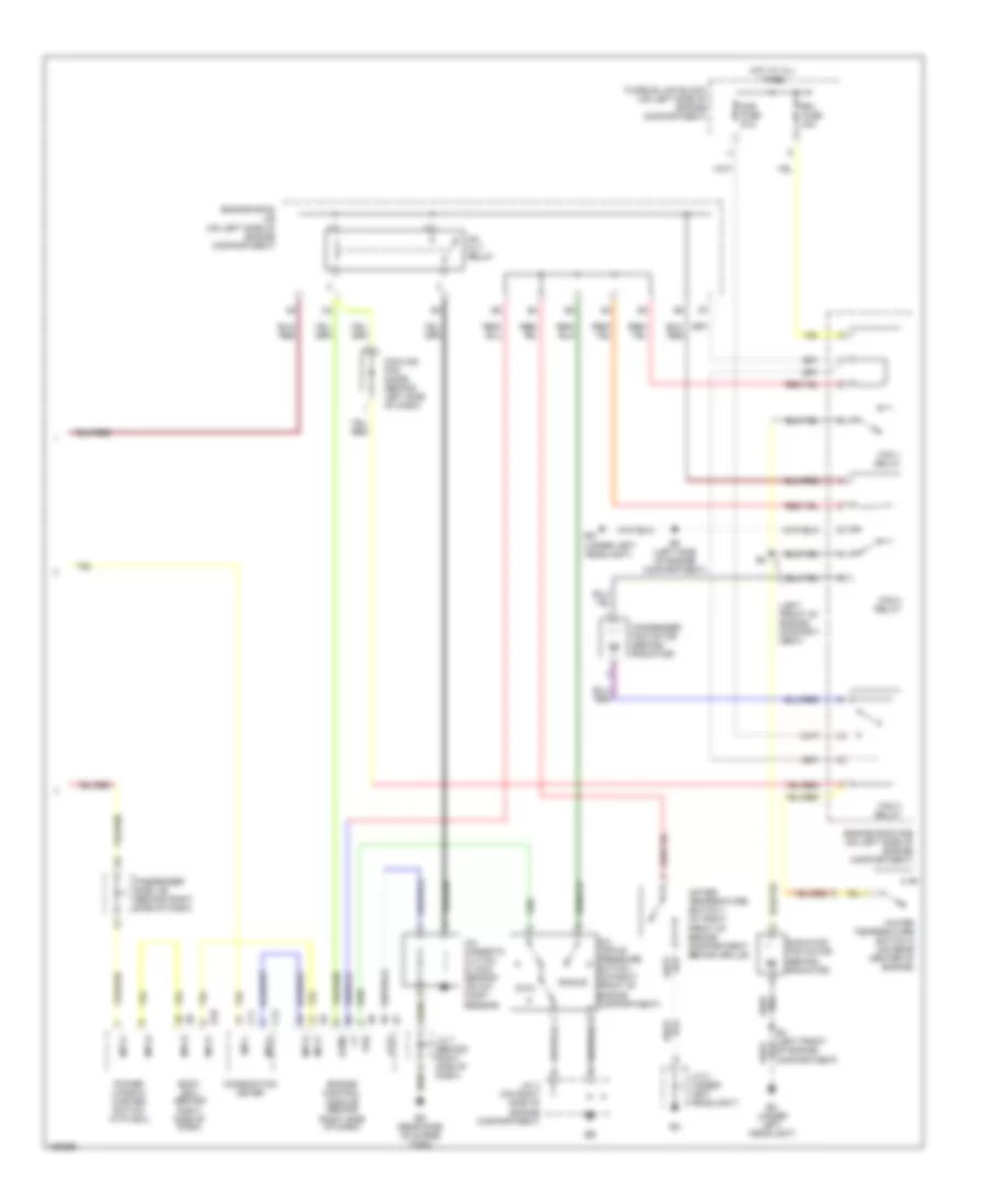 3 0L Manual A C Wiring Diagram 2 of 2 for Toyota Highlander 2002