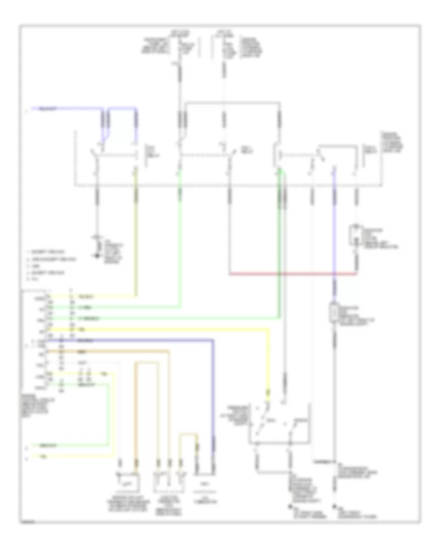 Manual A C Wiring Diagram 2 of 2 for Toyota Matrix 2006