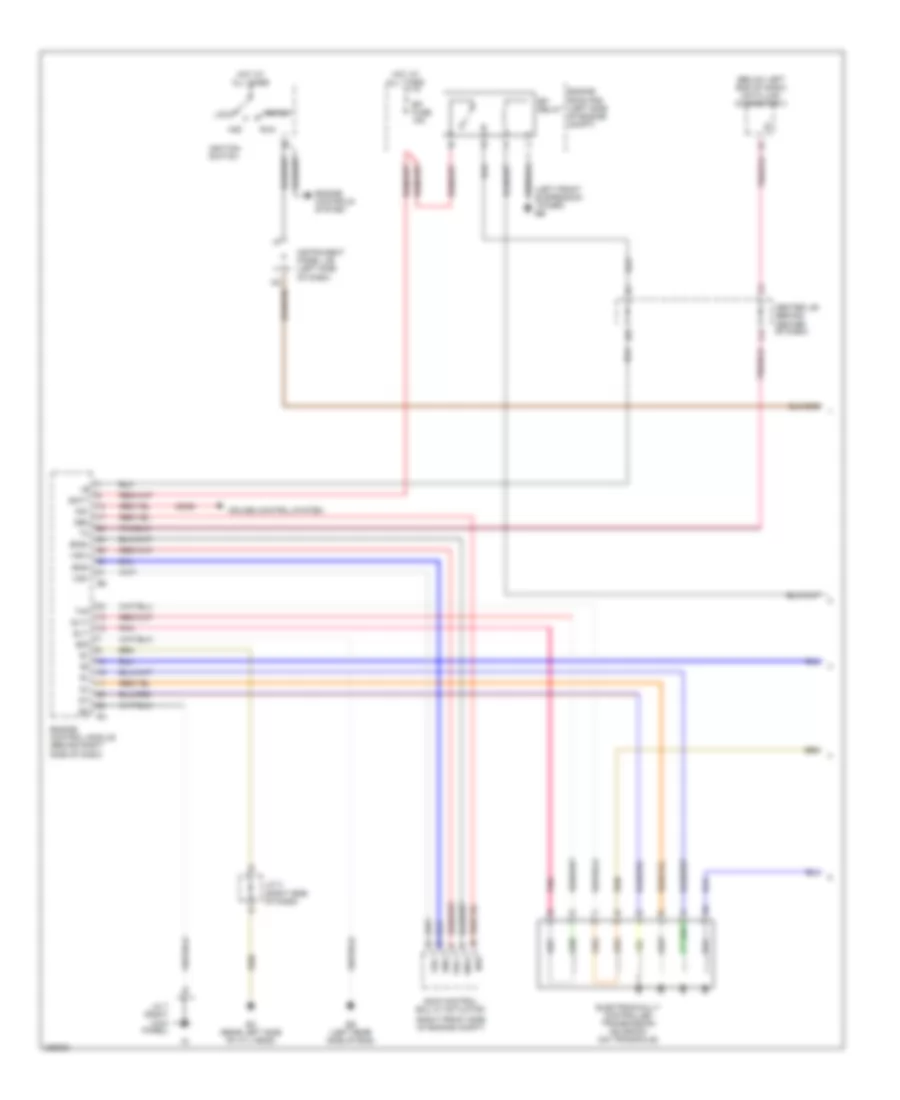 AT Wiring Diagram, 4WD (1 of 2) for Toyota Matrix 2006