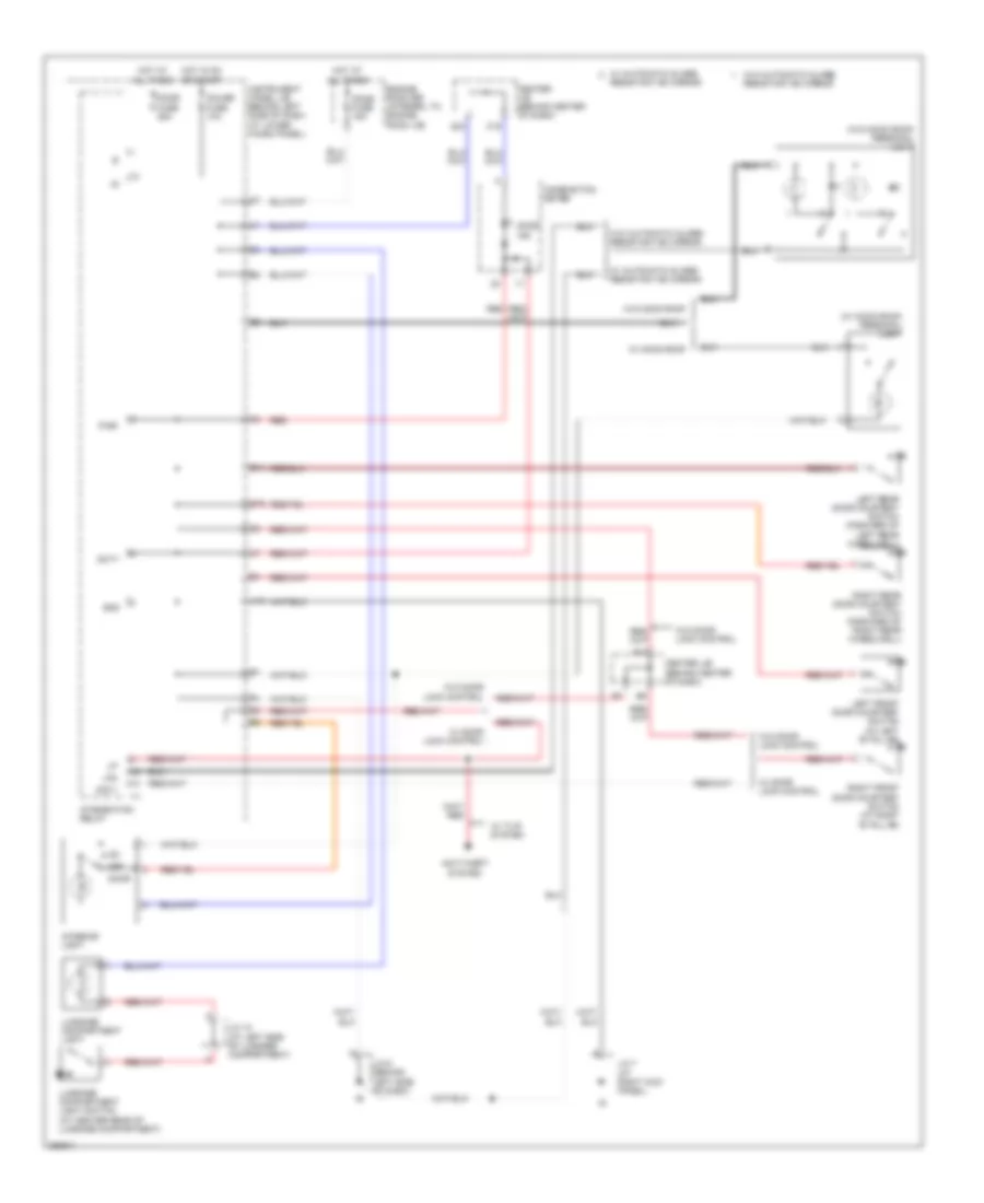 Courtesy Lamps Wiring Diagram for Toyota Corolla S 2007