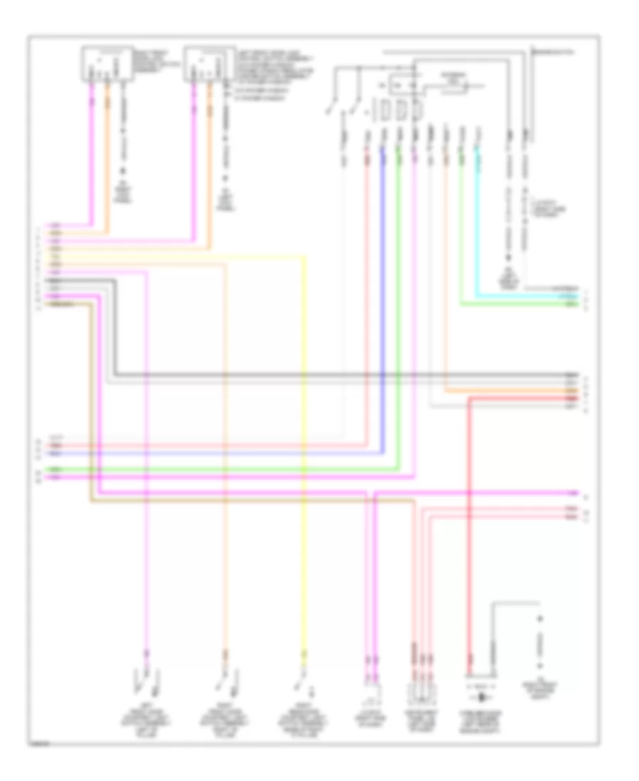 Forced Entry Wiring Diagram NUMMI Made with Smart Key System 2 of 3 for Toyota Corolla XRS 2009