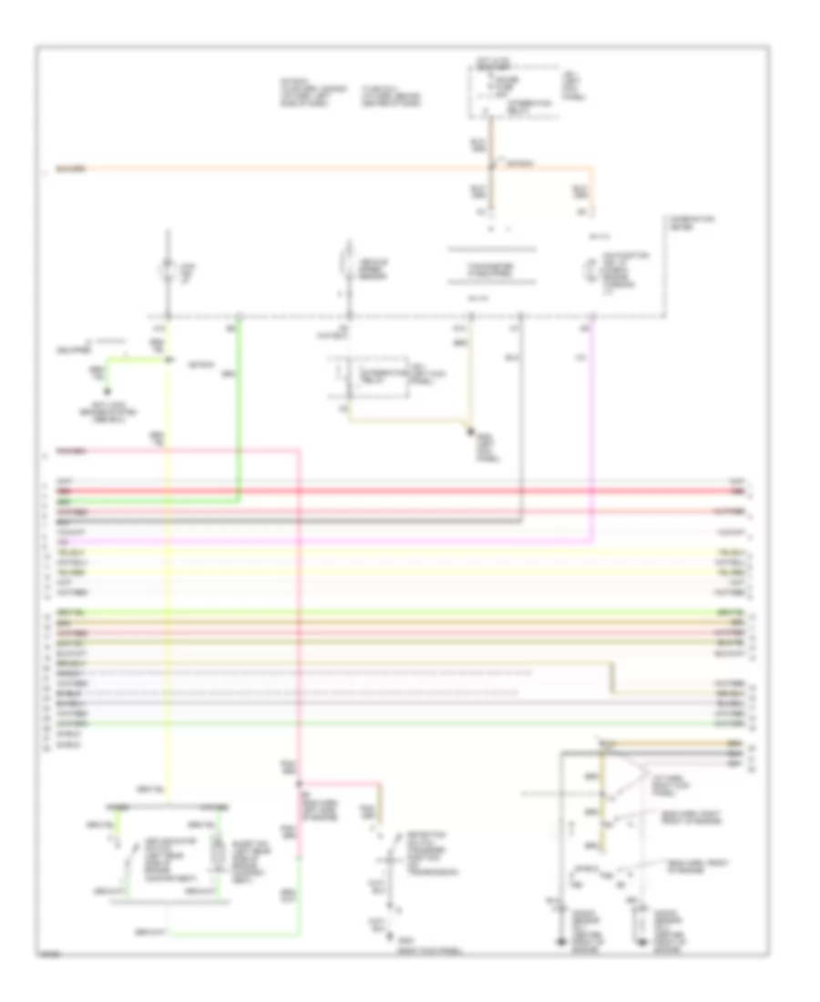 3.4L, Engine Performance Wiring Diagrams, MT (3 of 4) for Toyota T100 1996