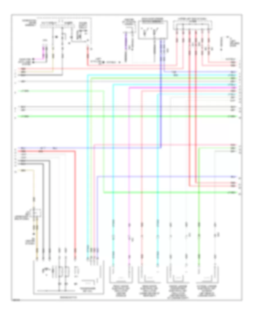 Forced Entry Wiring Diagram (3 of 4) for Toyota Land Cruiser 2014