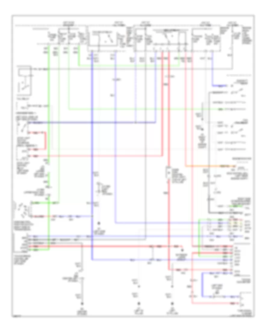 Trailer Tow Wiring Diagram for Toyota Land Cruiser 2014