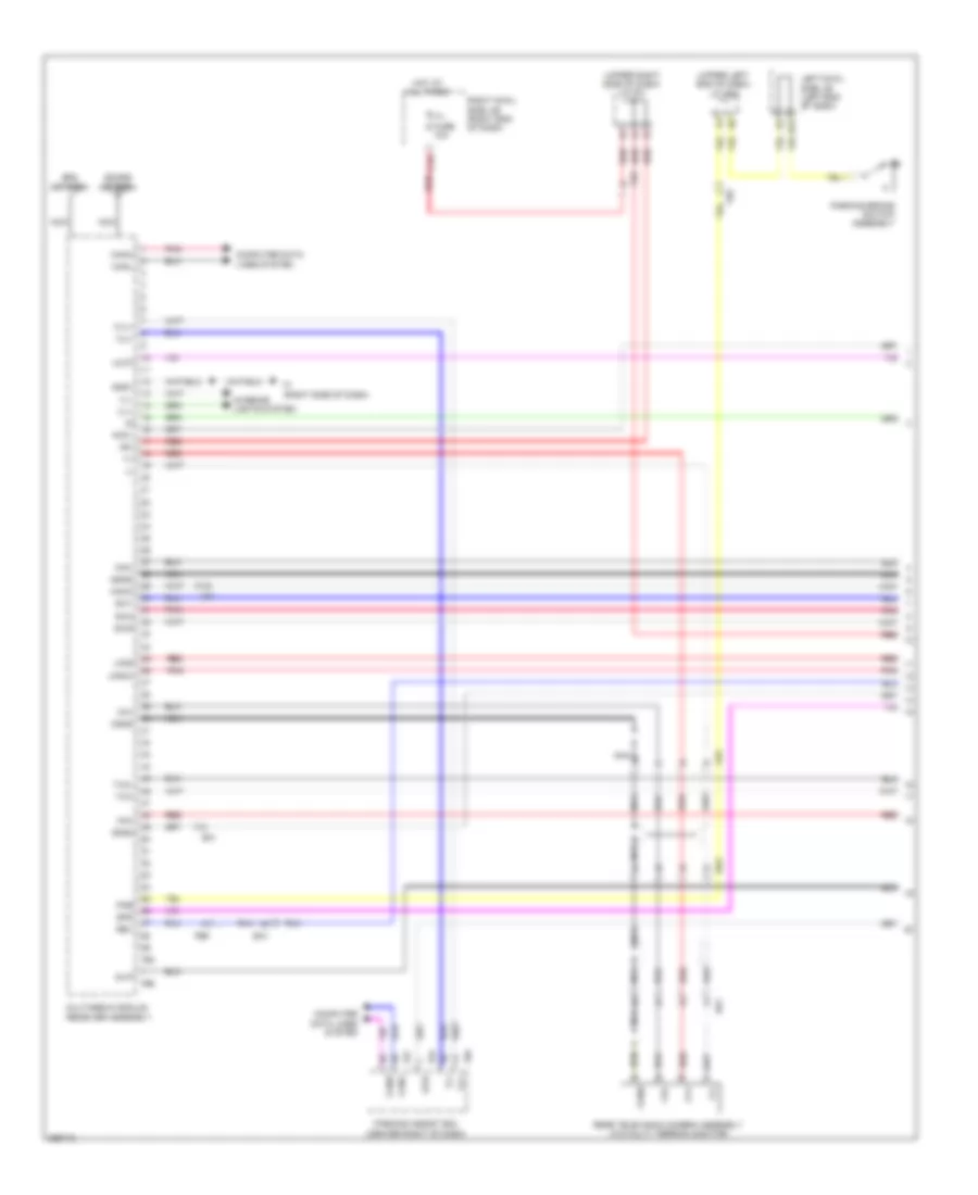 Radio Wiring Diagram with Navigation 1 of 5 for Toyota Land Cruiser 2014