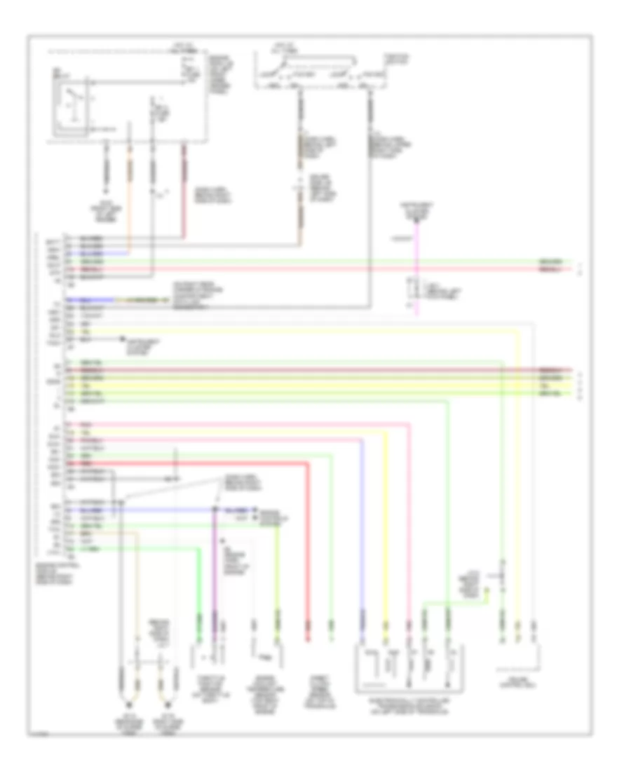 A T Wiring Diagram 1 of 2 for Toyota Avalon XL 2000