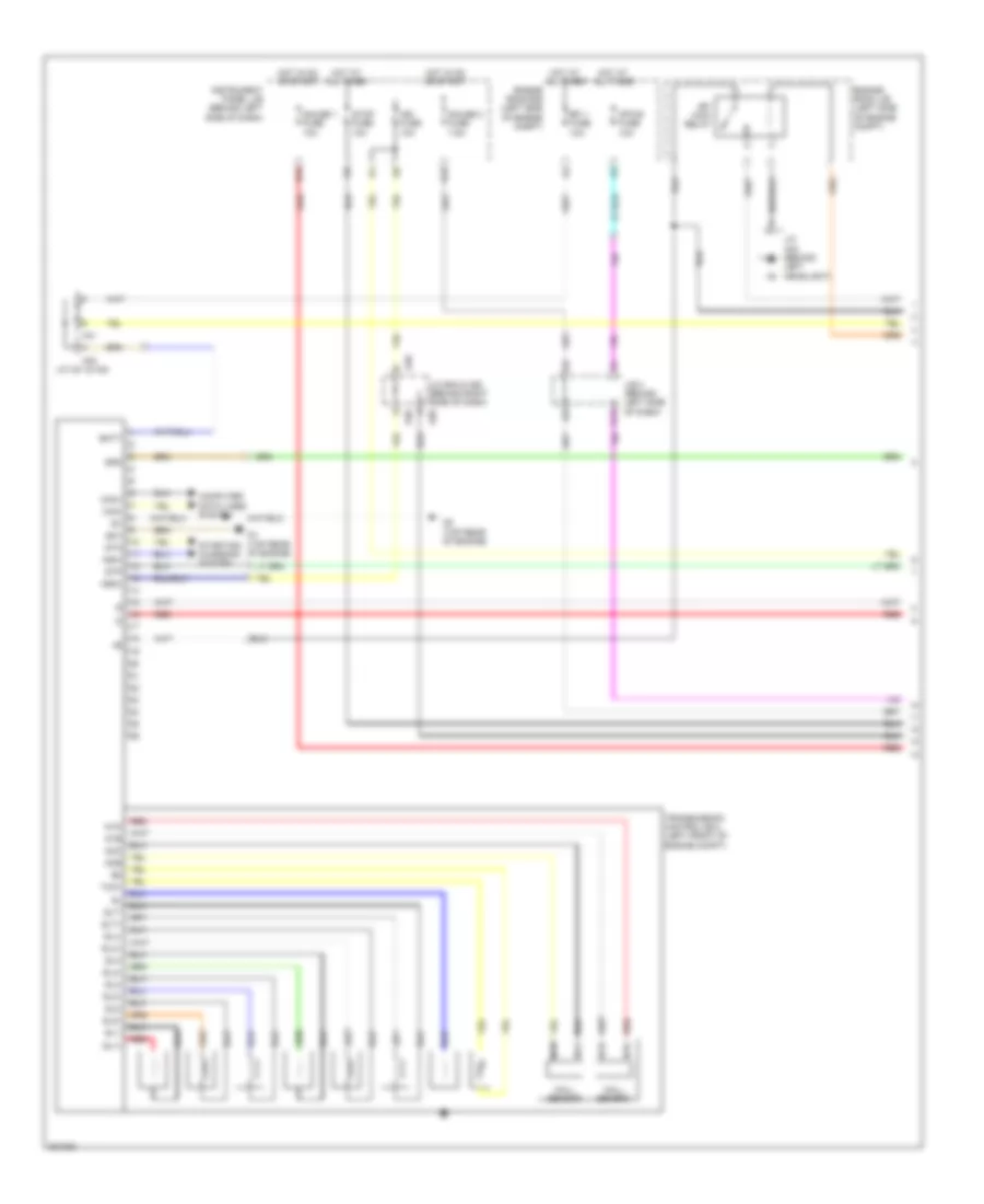 2 5L Transmission Wiring Diagram 1 of 2 for Toyota Camry 2010