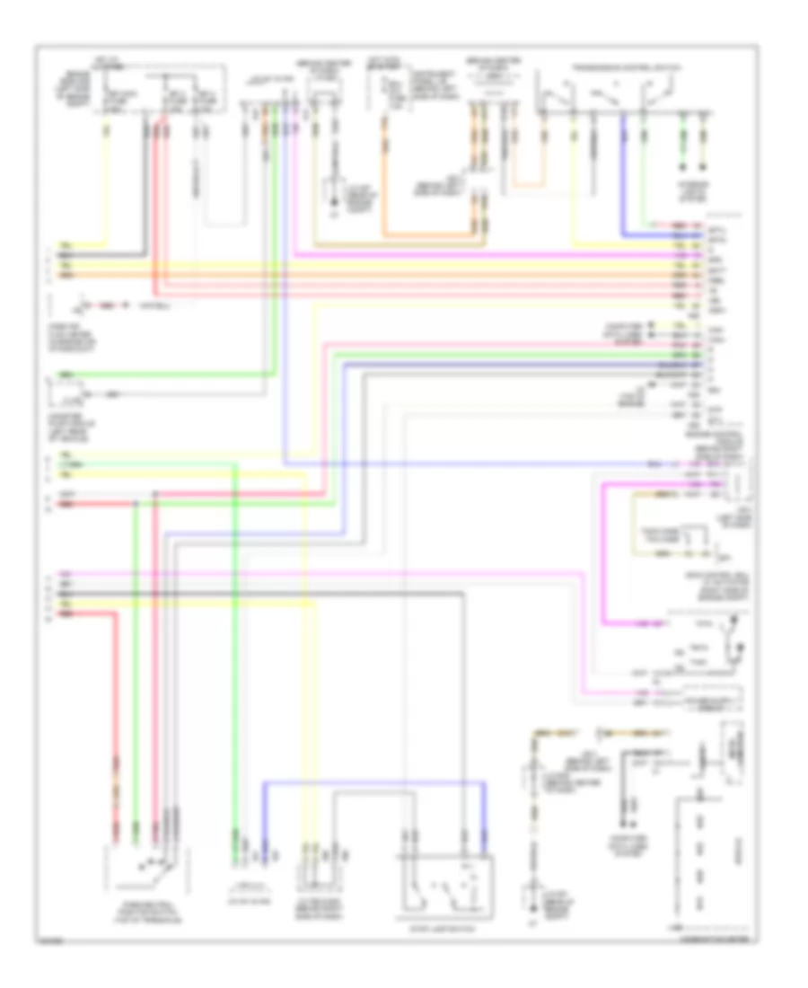 3.5L, Transmission Wiring Diagram (2 of 2) for Toyota Camry 2010