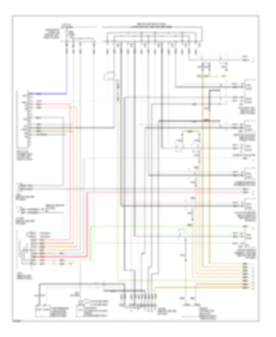 Computer Data Lines Wiring Diagram, Hybrid (1 of 2) for Toyota Camry 2010
