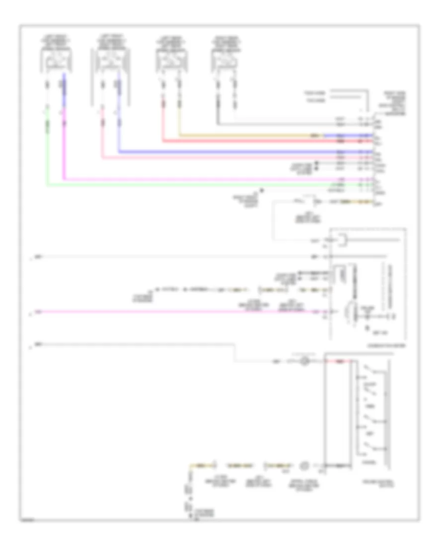 2.5L, Cruise Control Wiring Diagram, Except Hybrid (2 of 2) for Toyota Camry 2010