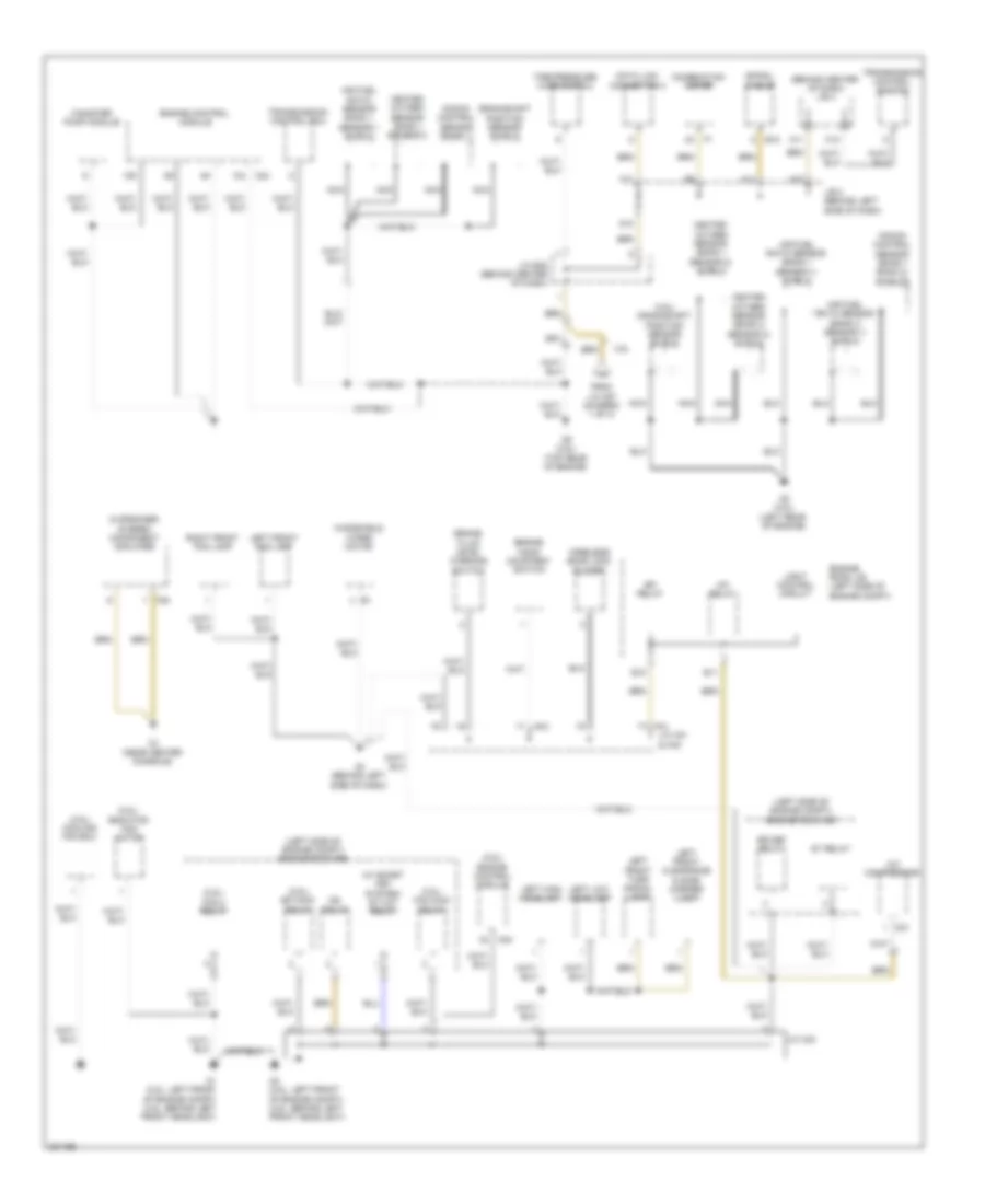 Ground Distribution Wiring Diagram Except Hybrid 2 of 4 for Toyota Camry 2010