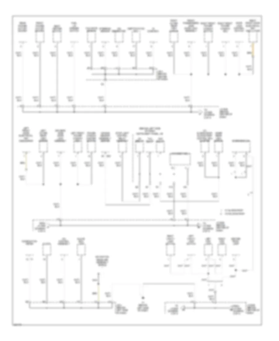 Ground Distribution Wiring Diagram Hybrid 2 of 4 for Toyota Camry 2010