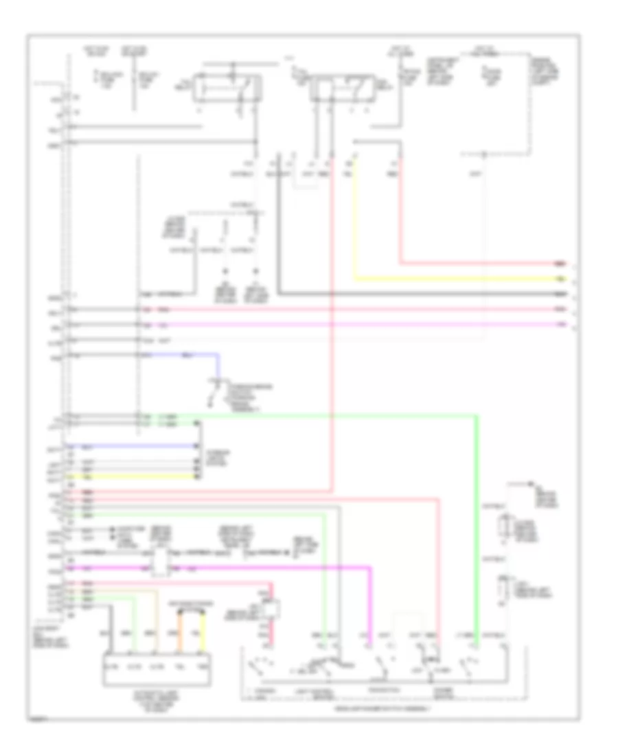 Headlights Wiring Diagram Hybrid 1 of 2 for Toyota Camry 2010