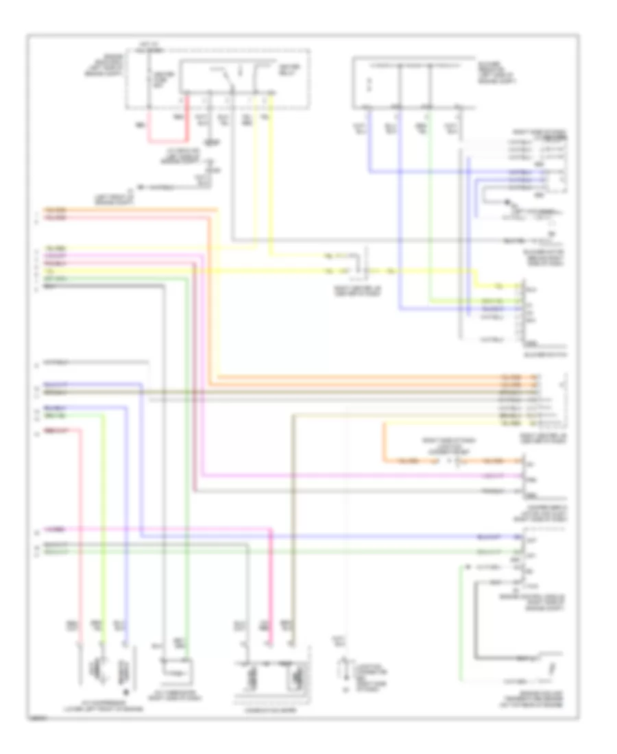 Automatic A C Wiring Diagram 2 of 2 for Toyota FJ Cruiser 2007