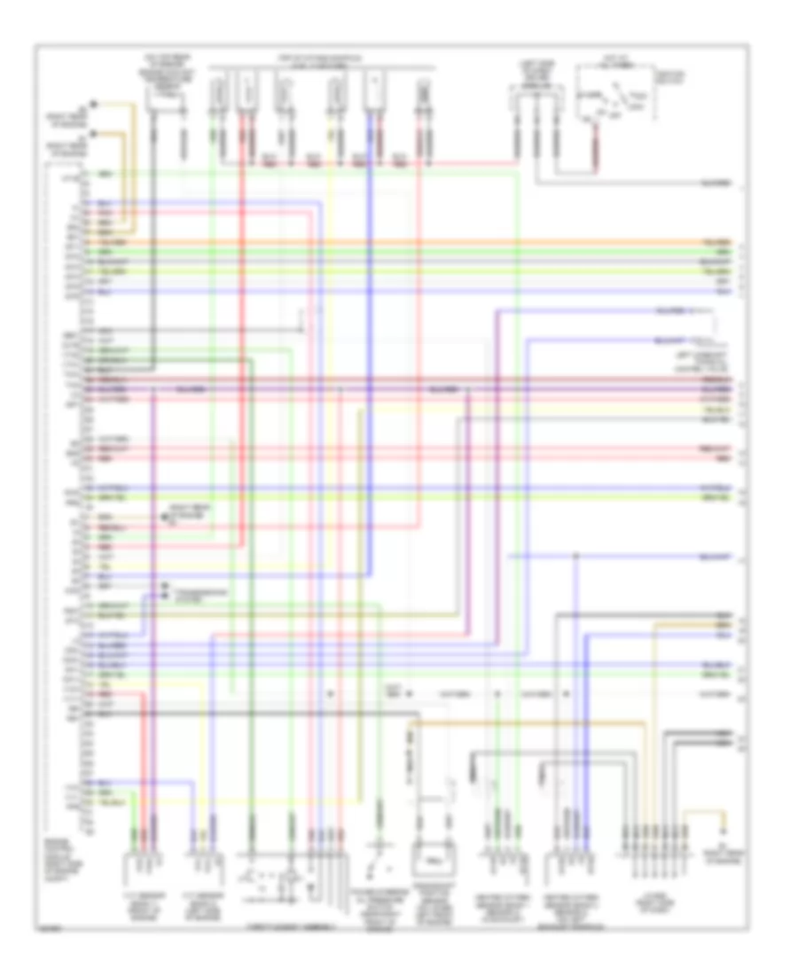 4 0L Engine Performance Wiring Diagram 1 of 6 for Toyota FJ Cruiser 2007