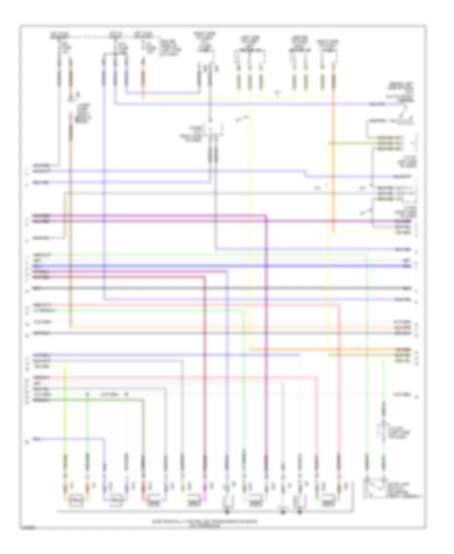 4.0L, Engine Performance Wiring Diagram (4 of 6) for Toyota FJ Cruiser 2007