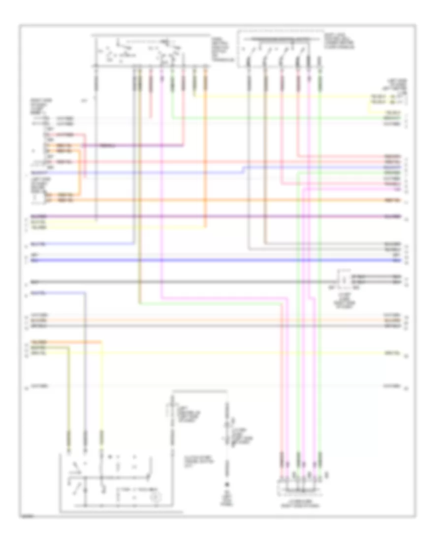 4.0L, Engine Performance Wiring Diagram (5 of 6) for Toyota FJ Cruiser 2007