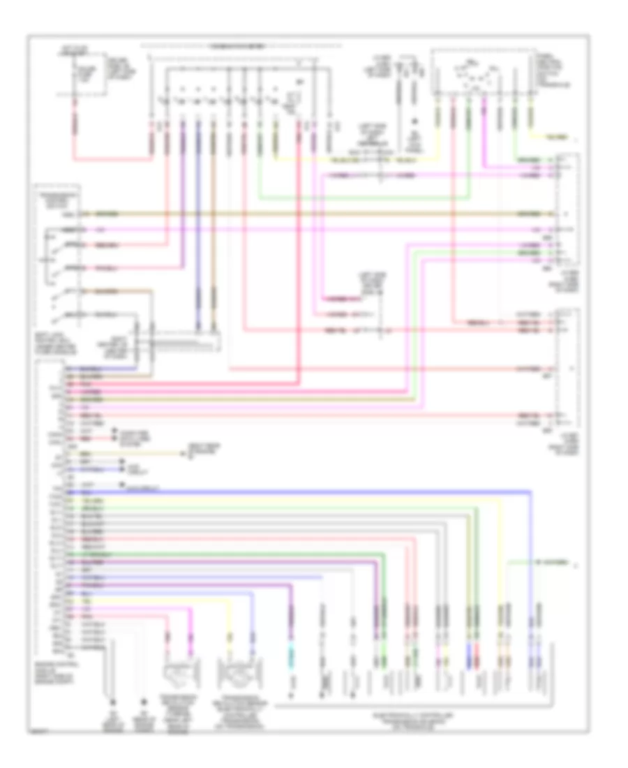 A T Wiring Diagram 1 of 2 for Toyota FJ Cruiser 2007