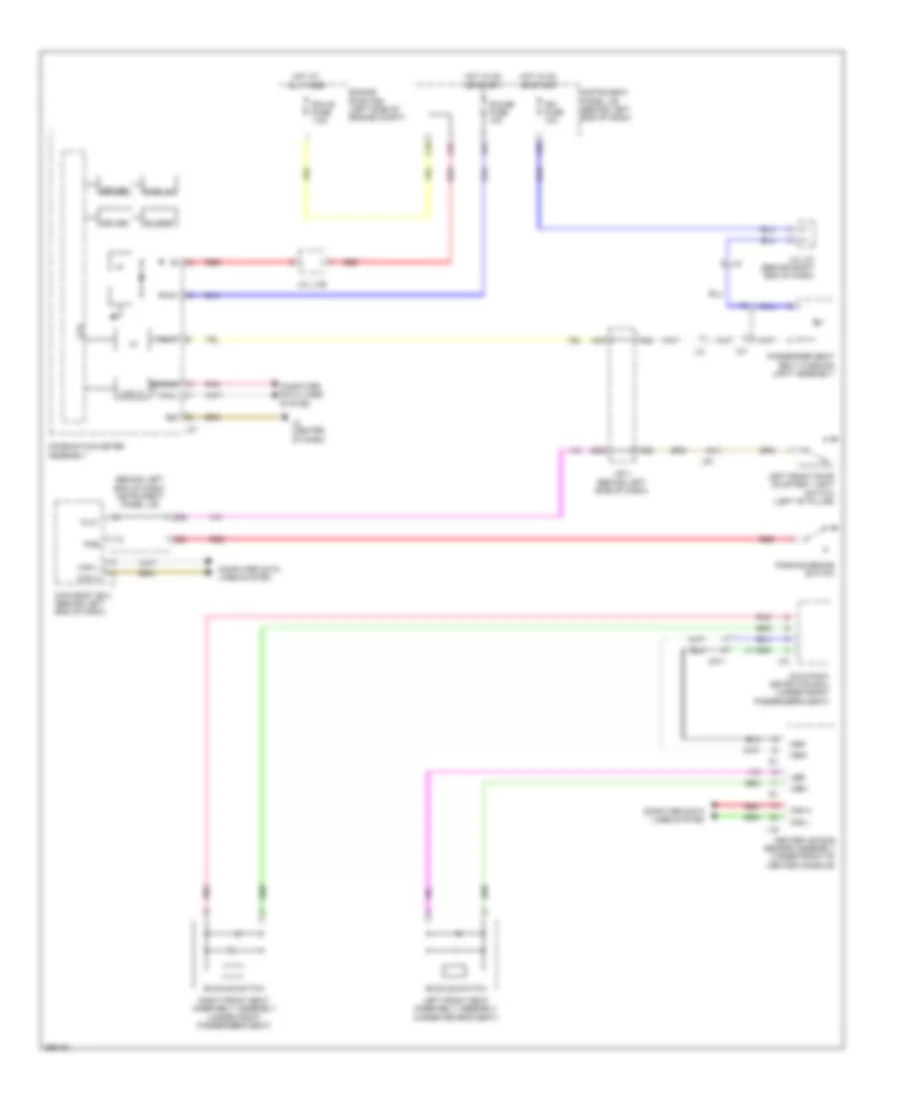 Chime Wiring Diagram for Toyota Prius 2014