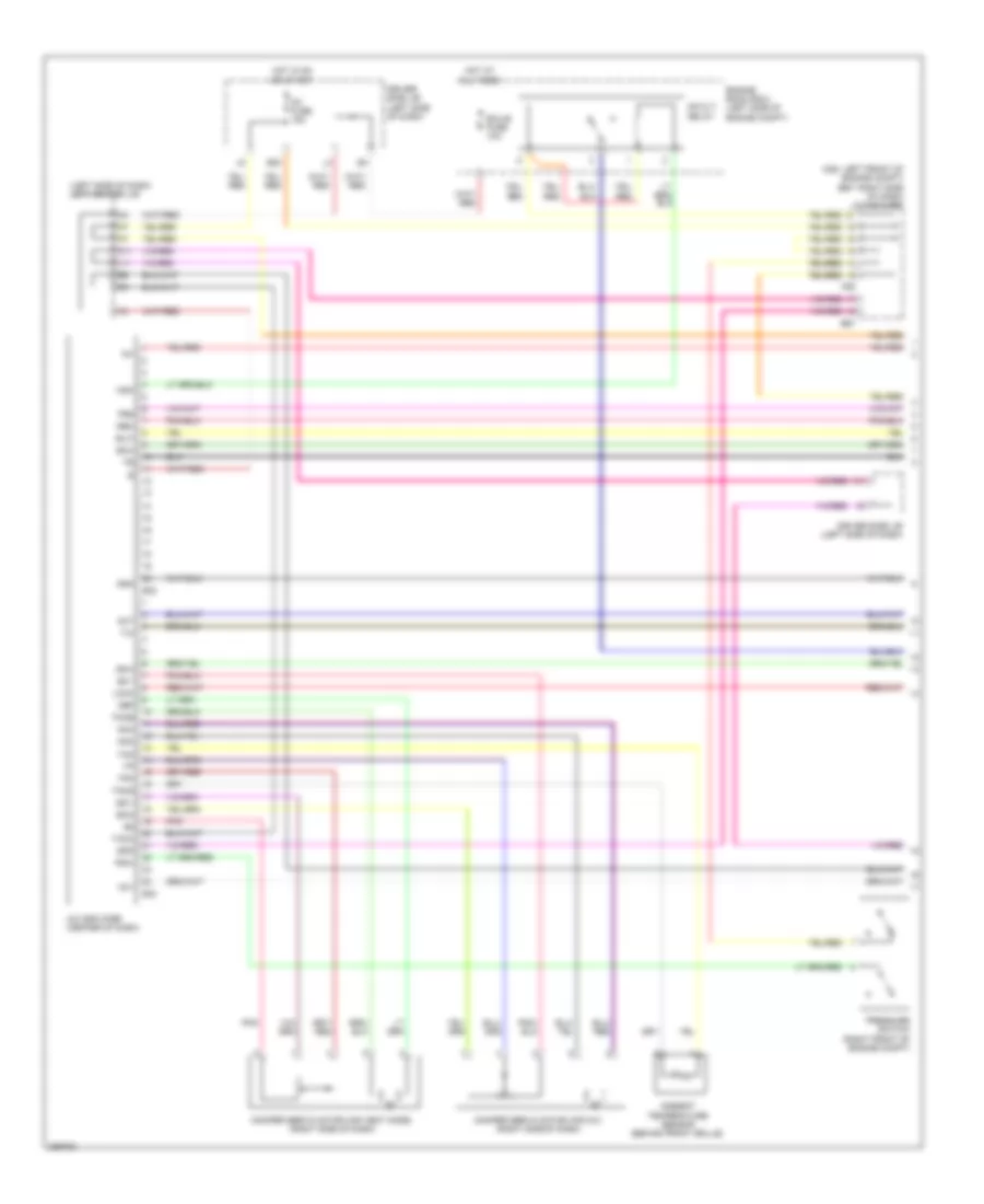 Automatic A C Wiring Diagram 1 of 2 for Toyota FJ Cruiser 2009