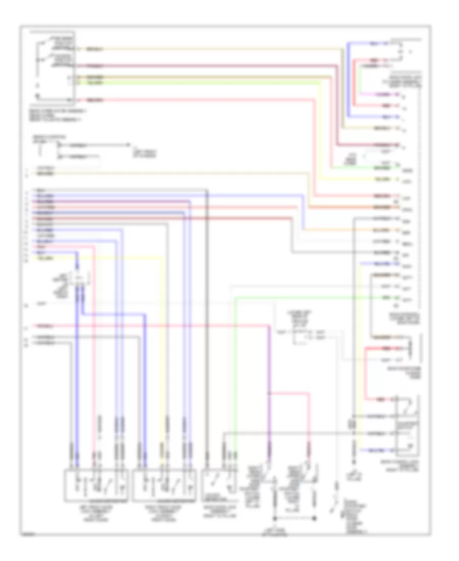 Forced Entry Wiring Diagram 2 of 2 for Toyota FJ Cruiser 2009