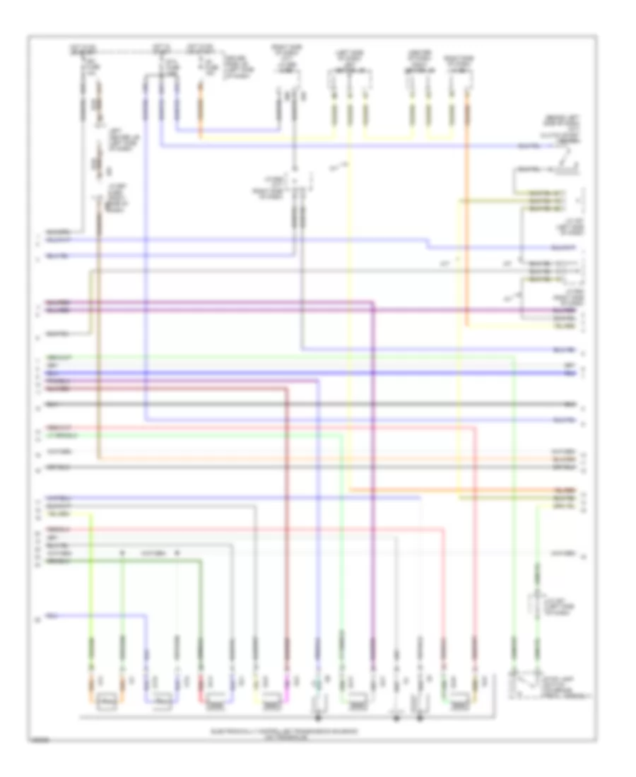 4.0L, Engine Performance Wiring Diagram (4 of 6) for Toyota FJ Cruiser 2009