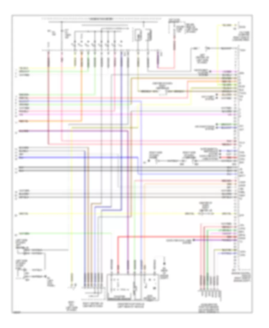 4.0L, Engine Performance Wiring Diagram (6 of 6) for Toyota FJ Cruiser 2009
