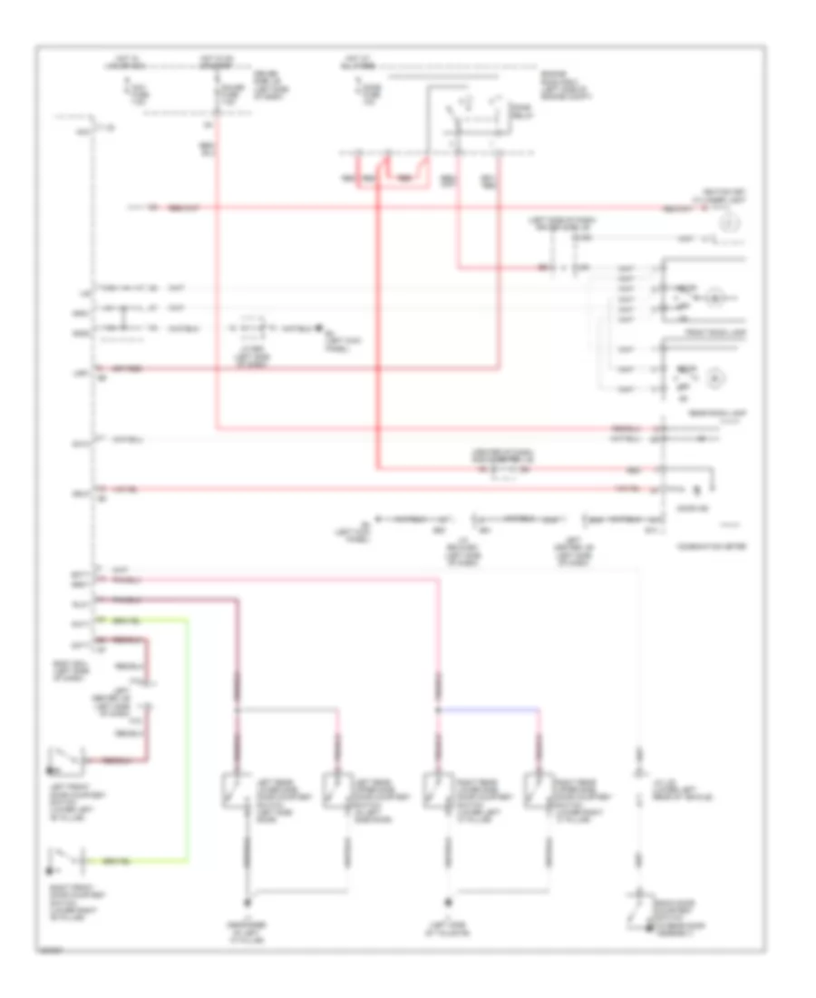 Courtesy Lamps Wiring Diagram for Toyota FJ Cruiser 2009