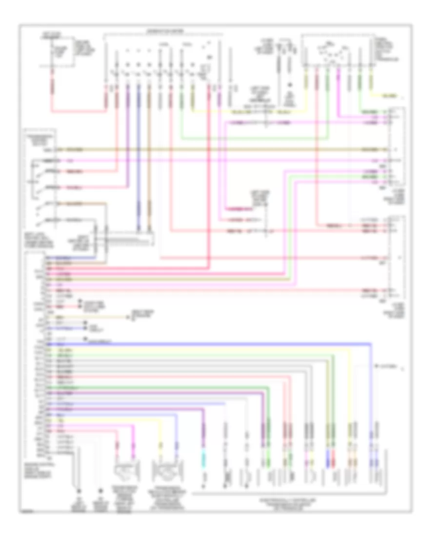 AT Wiring Diagram (1 of 2) for Toyota FJ Cruiser 2009