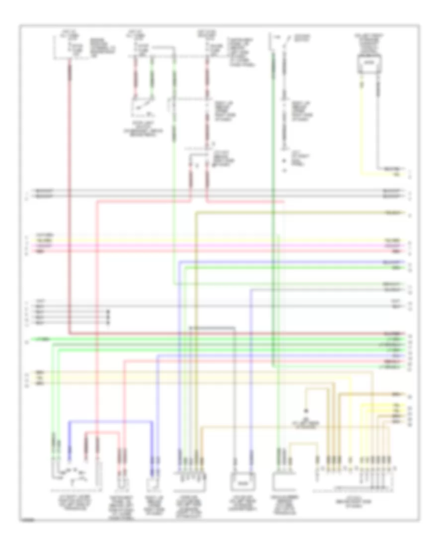 1.8L, Engine Performance Wiring Diagram (3 of 4) for Toyota Corolla LE 2008