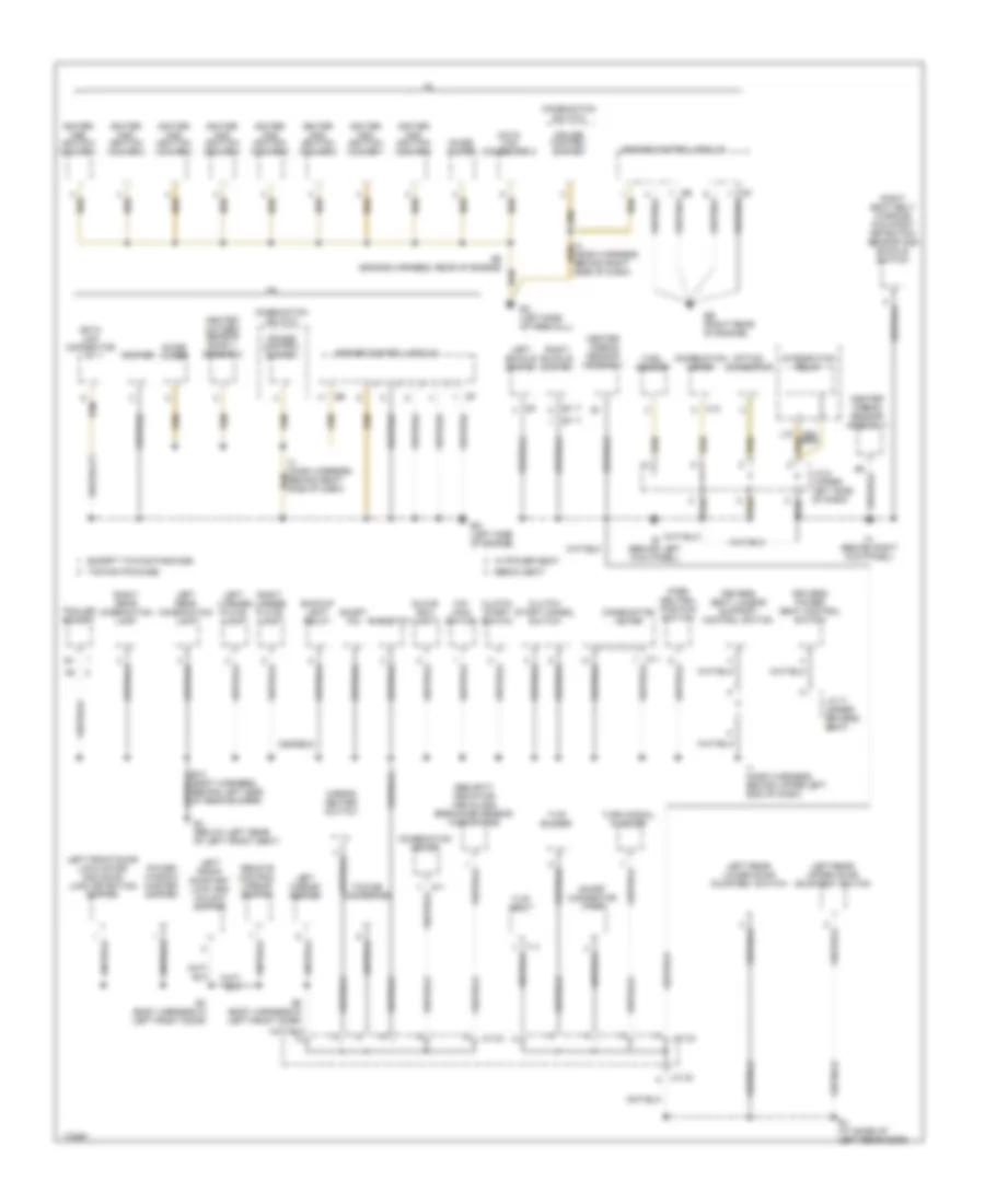 Ground Distribution Wiring Diagram (2 of 2) for Toyota Tundra 2003