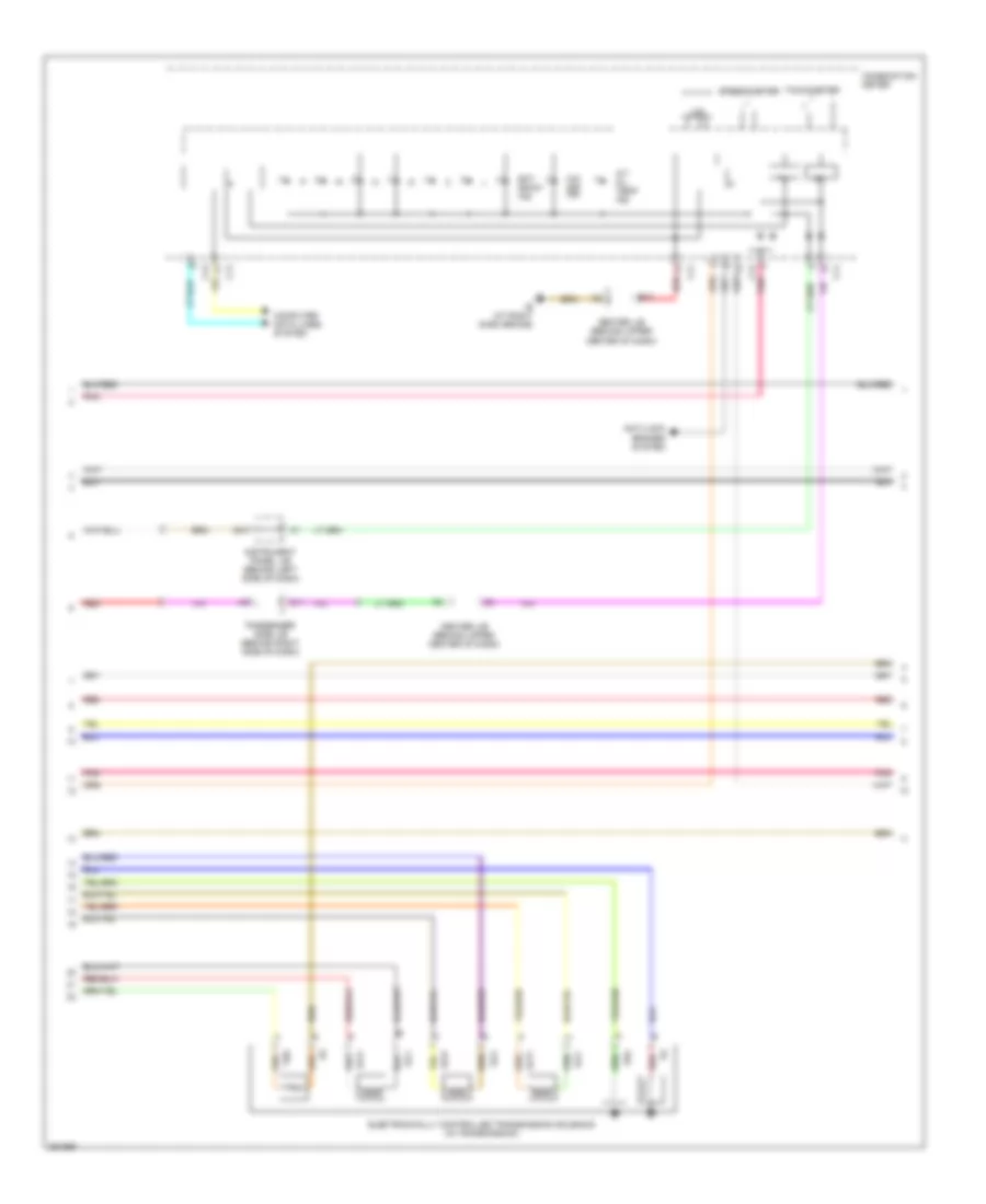 2 4L A T Wiring Diagram Except Hybrid 3 of 4 for Toyota Highlander 2007