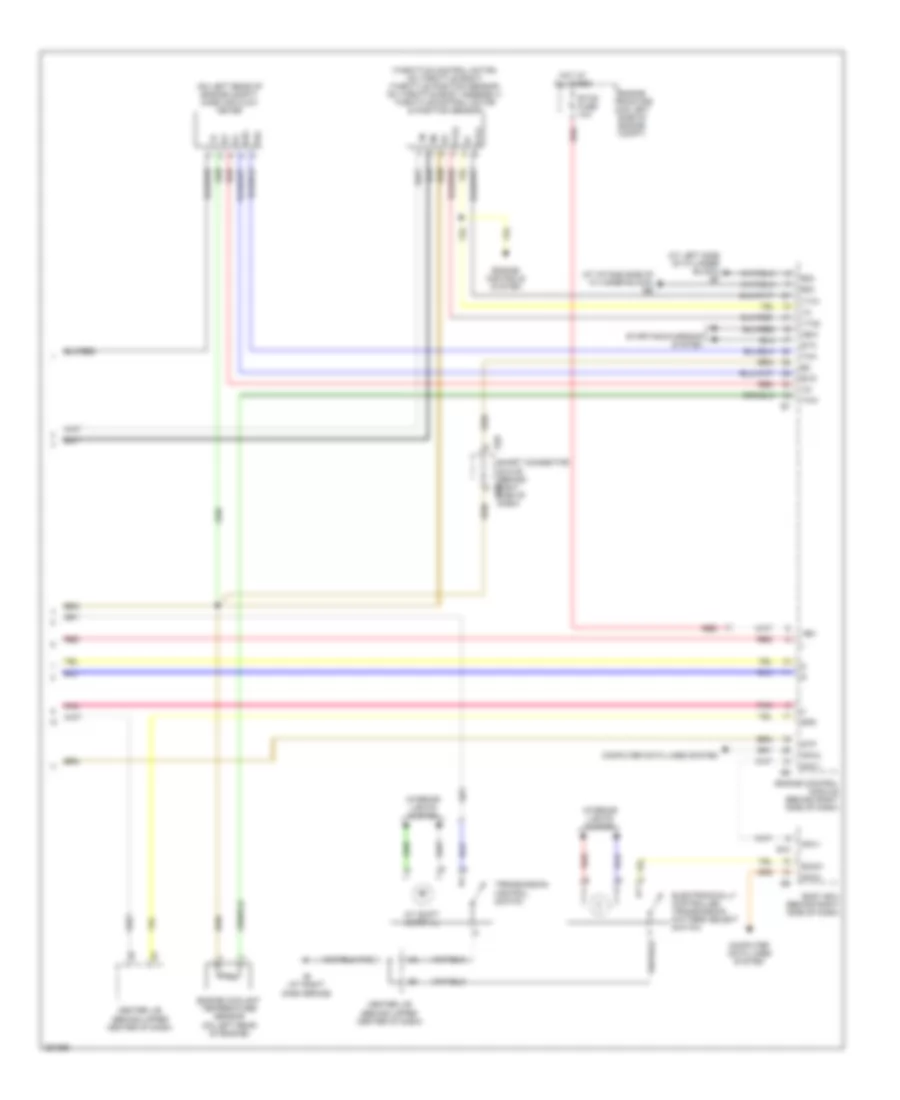 2 4L A T Wiring Diagram Except Hybrid 4 of 4 for Toyota Highlander 2007