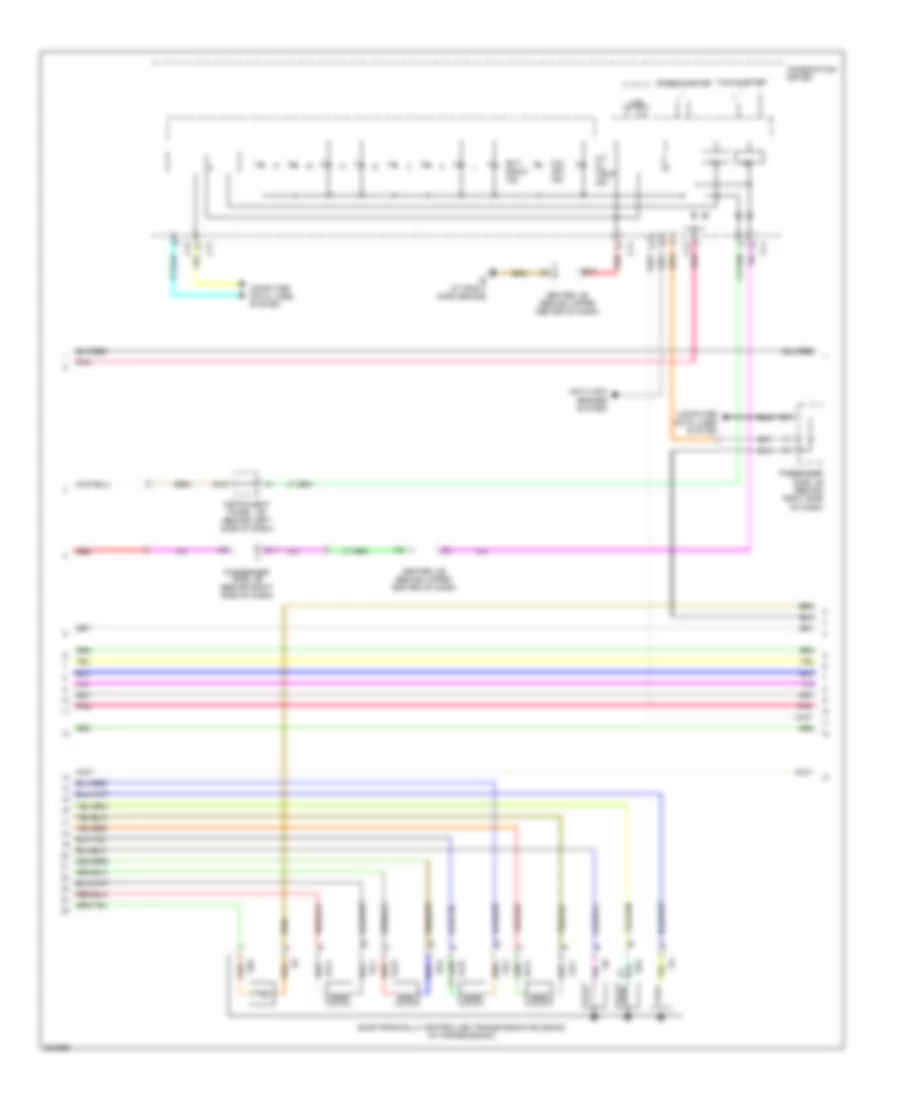 3 3L A T Wiring Diagram Except Hybrid 3 of 4 for Toyota Highlander 2007
