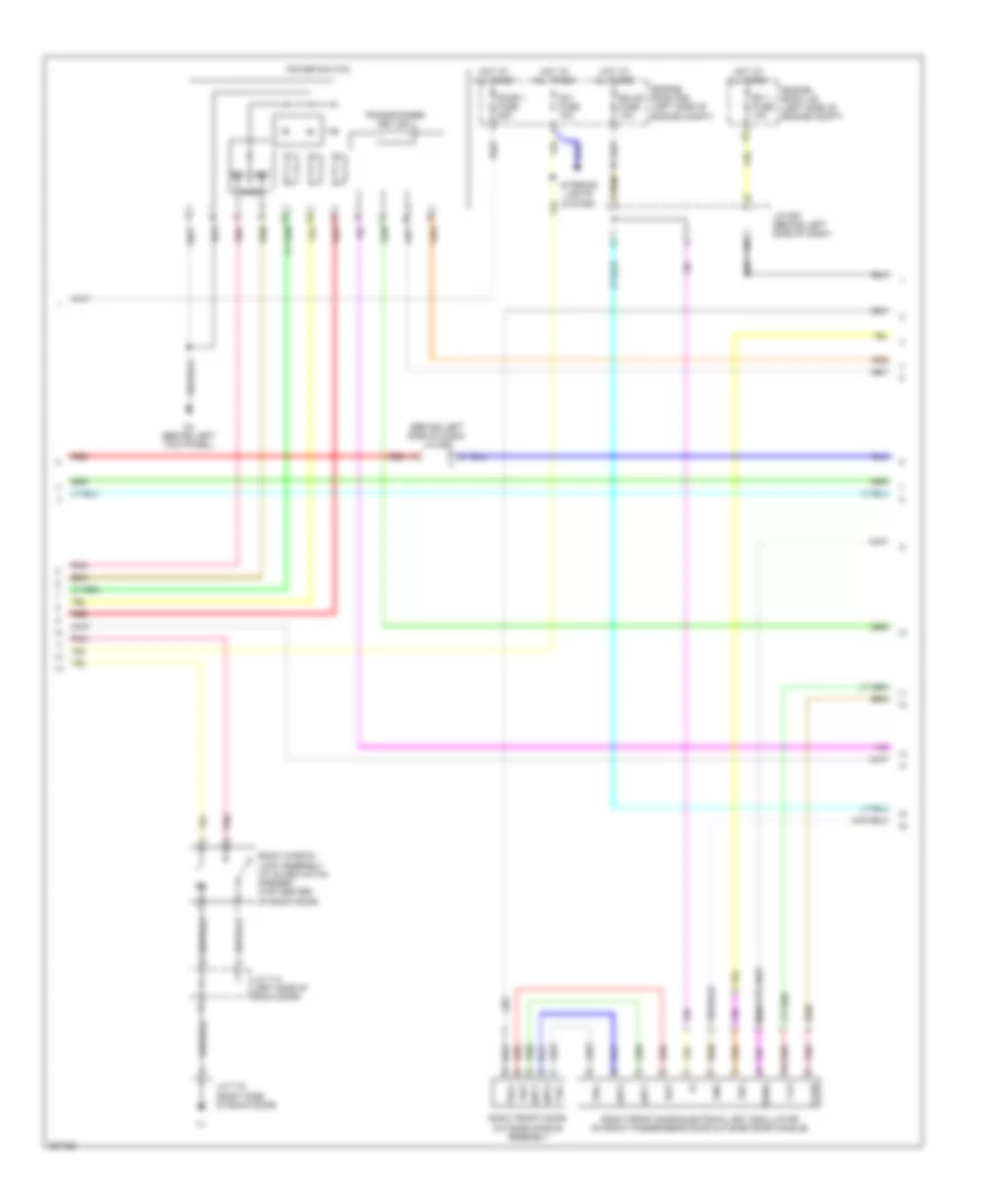 Forced Entry Wiring Diagram, Except Hybrid with Smart Key System (3 of 4) for Toyota Highlander 2009