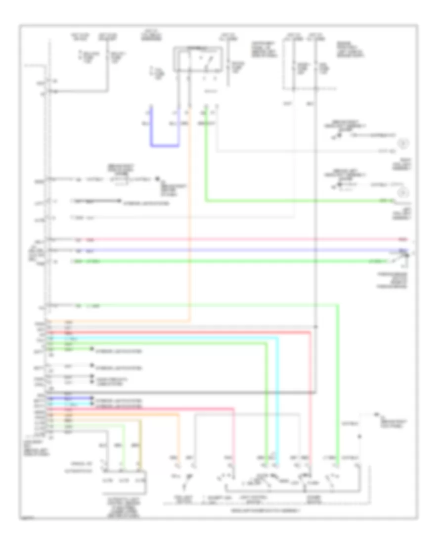 Headlights Wiring Diagram Hybrid 1 of 2 for Toyota Highlander 2009