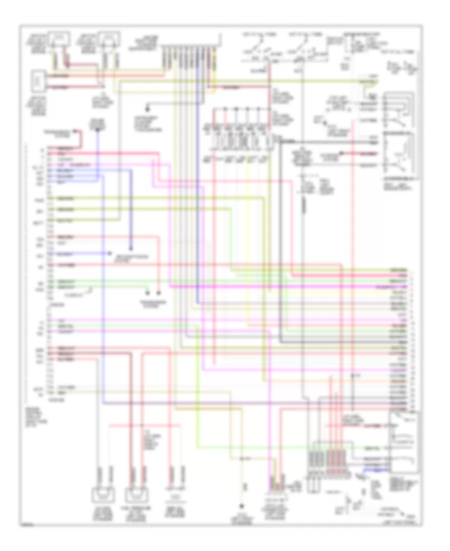 3 4L Engine Performance Wiring Diagrams A T 1 of 3 for Toyota Tacoma 1996