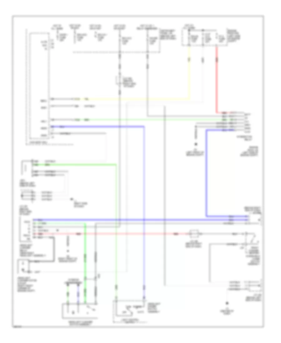 схема шайбы фары для Toyota Prius Plug-in 2014