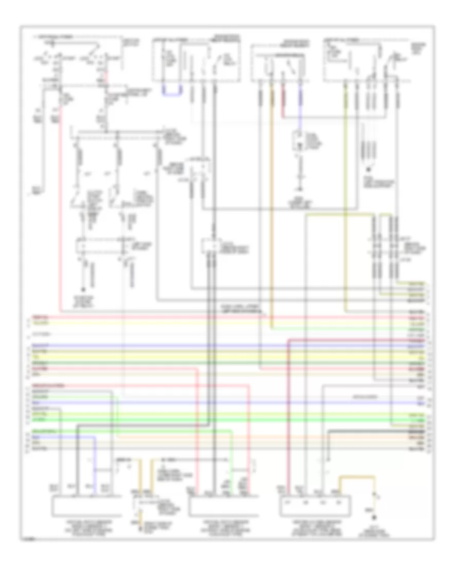 3.0L, Engine Performance Wiring Diagrams, California (2 of 4) for Toyota Camry CE 2000