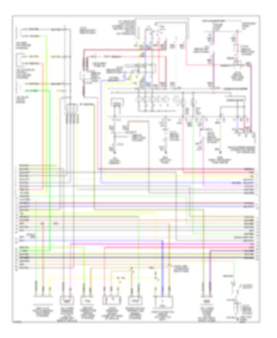 3 0L Engine Performance Wiring Diagrams Except California 3 of 4 for Toyota Camry CE 2000
