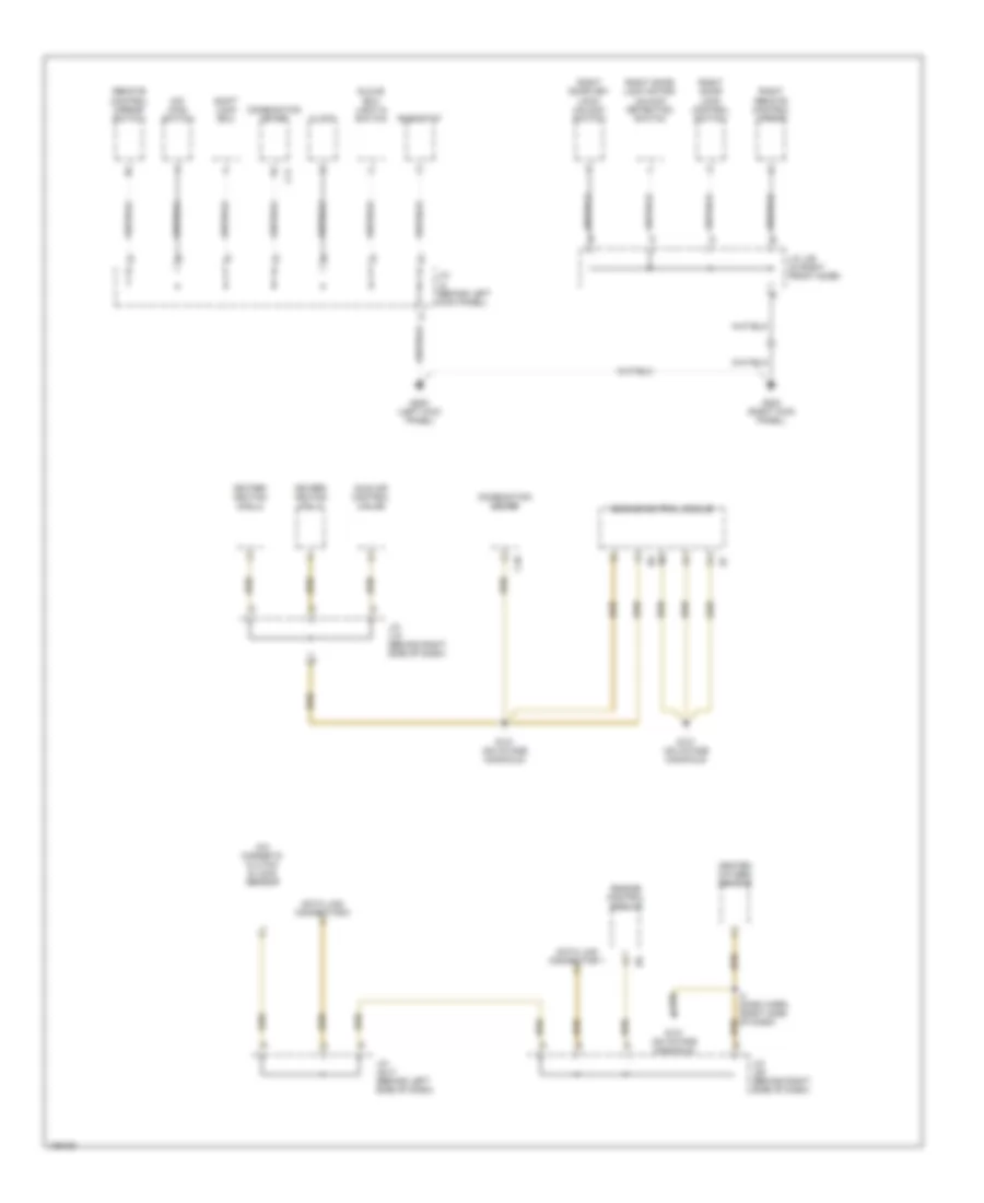 2.2L CNG, Ground Distribution Wiring Diagram (3 of 3) for Toyota Camry CE 2000